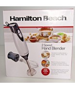Hamilton Beach Hand Blender 2 Speed Multi-Tool Model 59762 Blend Mix Whi... - £18.53 GBP