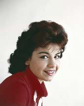 Annette Funicello studio portrait smiling in red shirt 1960&#39;s 16x20 Poster - £15.65 GBP