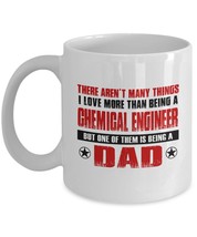 Funny Mug-Chemical Engineer Father-Inspirational Gifts for Dad-11 oz Coffee Mug - £10.94 GBP