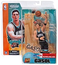 McFarlane Toys NBA Sportspicks Series 3 Pau Gasol Memphis Grizzlies Dark... - $14.99