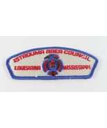 Vtg Red Istrouma Area Council Louisiana - Miss Boy Scouts BSA Shoulder C... - $174.34 MXN