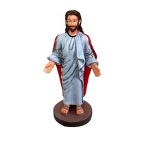 Cruscotto Gesù Figurina 15.2cm Auto Statua Scrivania Mantle - £28.86 GBP