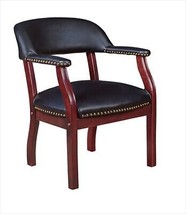 Regency 9004BK Ivy League Captain Chair - Black Vinyl - £149.46 GBP