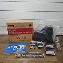 GOKO Slide Video Convertor SV-30 NEW  For Color Slides &amp; Disc Films Vtg New - $29.65