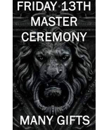 SEPT FRIDAY 13TH MASTER CEREMONY MANY GIFTS BLESSING COVEN  SCHOLAR MAGICK  - $3,799.72 MXN
