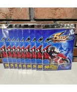 9 Packs Yu-Gi-Oh 5D&#39;s  50 Temporary Tattoos Savvi USA Yugioh 2009 New - $44.55