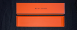 Hermes box for Apple air tag bag charm empty orange - $19.45 CAD