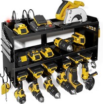 Power Tool Organizer Wall Mount With Charging Station, Garage Rack With ... - $86.96