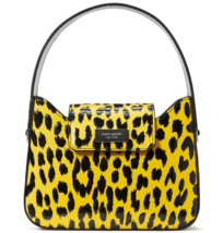 Kate Spade Sam Leopard Leather Mini Hobo Bag KC992 Leopardo Purse NWT $348 MSRP - £110.78 GBP