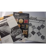 Vtg Good Housekeeping Patchwork Pillows &amp; Quilt &amp; Marvelous Pillows To M... - $9.58 CAD