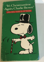 It’s Christmas-time Charlie Brown Vhs Tape Peanuts Snoopy - £4.63 GBP