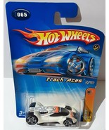 Hot Wheels Track Aces #065 Vulture -  White w/5 Spoke Wheels - £2.27 GBP