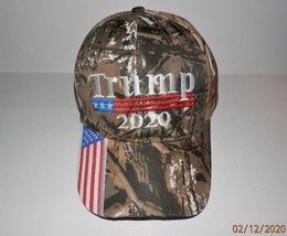 Donald Trump 2020 President Camouflage Hat - £7.19 GBP