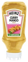 Heinz Curry Mango Sauce In Squeeze Bottle Ready To SERVE-VEGAN-FREE Shipping - $12.86