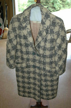 Vintage Andisells Original Thalimers Long Wool? Womens Plaid Coat - $79.99