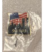 9-11-01 Twin Towers  1" Pin *NEW* DTC - $12.99