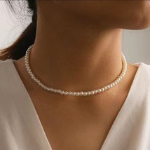 Pearl Beaded Necklaces Women's Fashion Jewelry - £13.02 GBP
