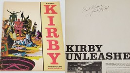 Jack Kirby Unleashed Signed 1971 1st Edition Portfolio Book JSA Marvel C... - $742.49