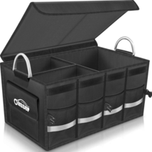 Oasser Trunk Organizer Cargo Organizer Trunk Storage Waterproof Collapsible Dura - £50.01 GBP