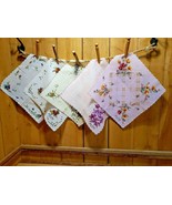 Jean D’Orly Paris Vintage Handkerchiefs Set Of 5 - €57,39 EUR