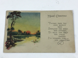 Antique 1926 Christmas Greeting Postcard from Farmington, Mo to St. Louis. - $178.13 MXN