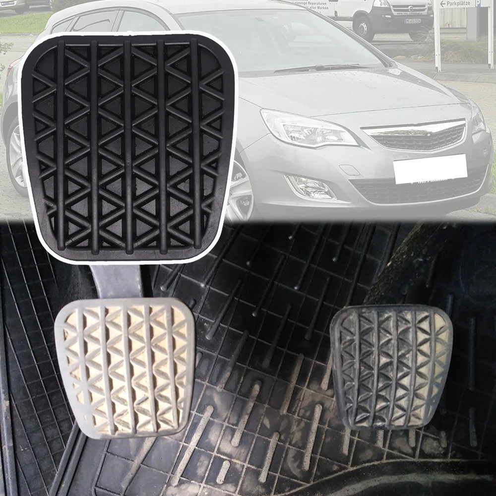 Car Brake Clutch Foot Pedal Pad Cover Replacement For Vauxhall Holden As... - $12.24+