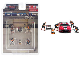 Detail Masters 6 piece Diecast Figure Set 4 Figures 2 Tools Limited Edition - £18.96 GBP