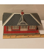 Vintage MARX GIRARD O-Scale Tin Plate Whistling Train Station UNTESTED A... - $44.56 CAD