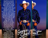 Glow in the Dark George Strait Amarillo by Morning Cup Mug Tumbler 20oz - $22.72