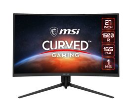 MSI G271CQP E2, 27&quot; Gaming Monitor, 2560 x 1440 (QHD), VA, 170Hz, FreeSy... - £208.10 GBP