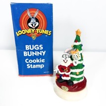 Looney Tunes Bugs Bunny Cookie Stamp Christmas Tree Santa Suit Animated ... - £7.81 GBP