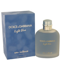 Light Blue Eau Intense Cologne By Dolce &amp; Gabbana De Parfum Spray 6.7 oz - £88.40 GBP