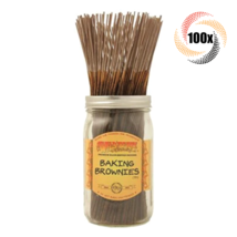 100x Wild Berry Baking Brownies Scent Incense Sticks ( 100 Sticks ) Wildberry - £14.36 GBP