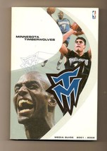 2001-02 Minnesota Timberwolves Media Guide NBA Basketball - £18.93 GBP