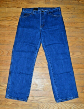 DICKIES Men&#39;s Blue Jeans Regular Fit 34 x 30 Blue Denim Jean Durable NEW - £19.95 GBP