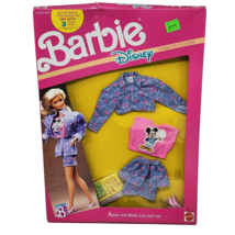 Vintage 1989 Mattel Barbie Disney Character Fashions Mickey # 9199 New Clothing - $42.75