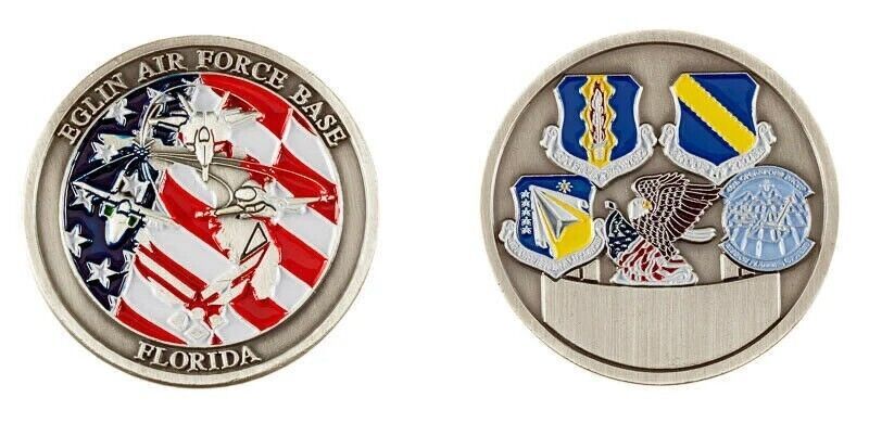 Eglin Air Force Base Challenge Coin - $19.99