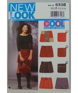 New Look 6308 skirt and bag pattern junior sizes 3/4-13/14 - $13.49 CAD