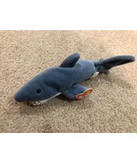 Ty Beanie Babies Extremely RARE Original &quot;Crunch&quot; The Shark 1996 With Er... - $3,829.93