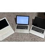Lot Of 3 MacBooks For Parts 13 Inch A1181 A1278 - $59.40