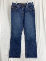 Ariat FR M4 CAT2 Relaxed Bootcut Men&#39;s Blue Denim Jeans Flame Resistant ... - £40.98 GBP