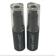 New Wet n Wild MegaLast Lip Color 986 A Black Out 986A Lot of 2 READ Meg... - $12.99