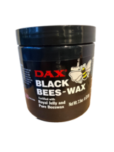 DAX Black Bees Wax Hair Pomade Royal Jelly Strong Hold 7.5oz - $11.49