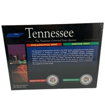 Tennessee Colorized State Quarter NEW Philadelphia &amp; Denver Mint - £6.85 GBP
