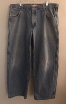 Carhartt B04 Size 40 Measures 39 Men’s Loose Fit Pocket Blue Denim Jeans  - £17.60 GBP