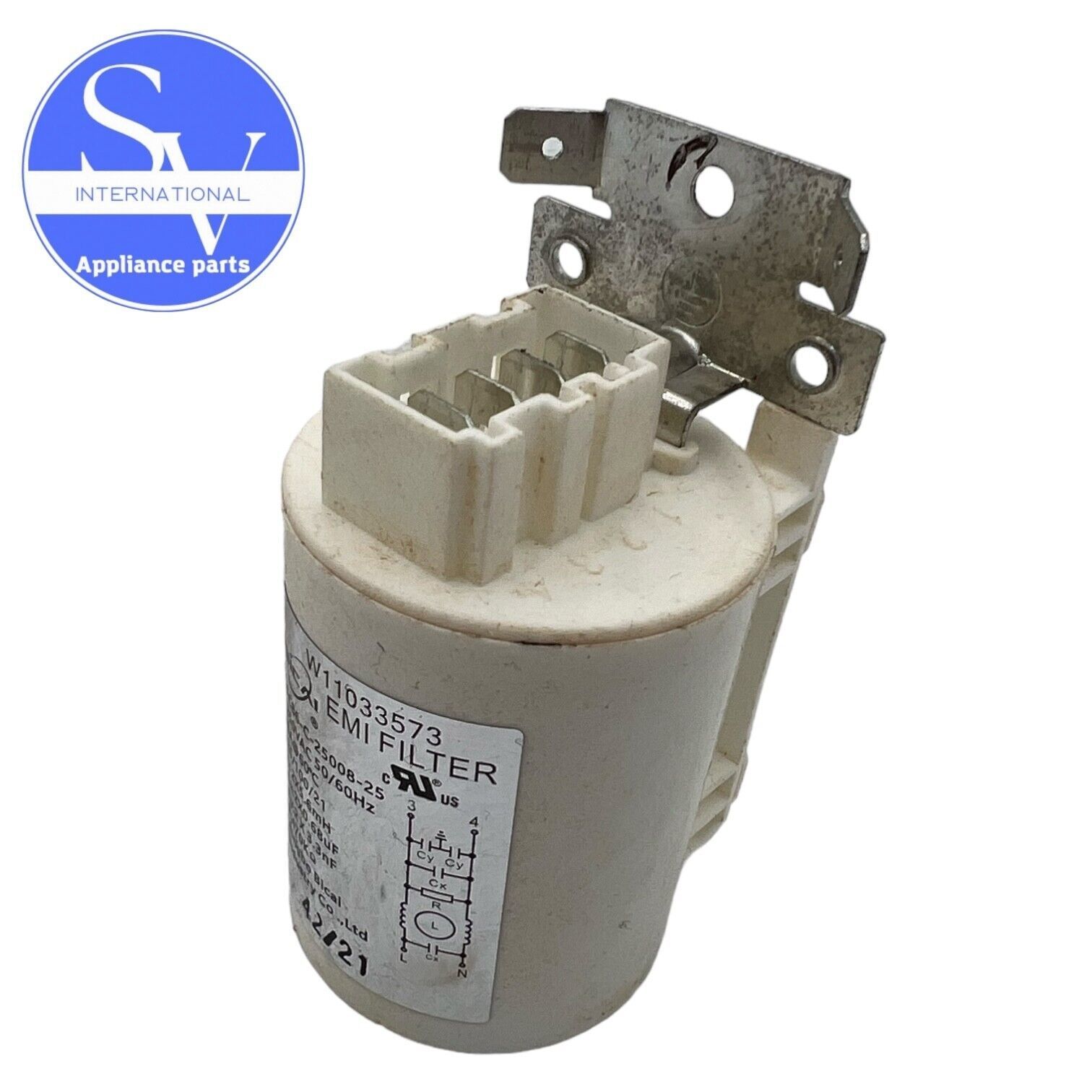Whirlpool Washer Noise Filter W11614635 W11033573 - $11.20