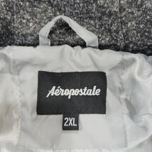 Aeropostale 87 Women's Gray Full Zip Hoodie Puffer Jacket Size 2XL image 3