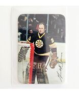 1977 Topps Chewing Gum NHL Hockey Card Gerry Cheevers Boston Bruins Goal... - $365.45 MXN