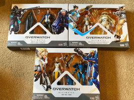 Hasbro Overwatch Ultimates Action Figures Lot Ana Soldier 76 Tracer Mccr... - $74.24