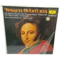 Rossini Overtures Vinyl LP Rome Opera Orchestra Tullio Serafin Barber of Seville - £11.03 GBP